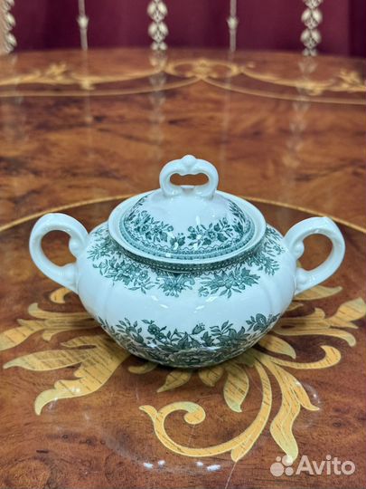 Сахарница от villeroy boch fasan зеленый