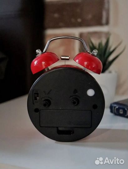 Будильник настольный колокольчик