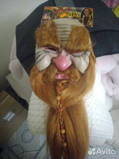 Маскарадная маска индеец и викинг