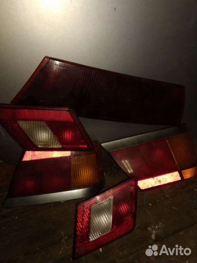 Фонари задние внутренние наружные с отражателем