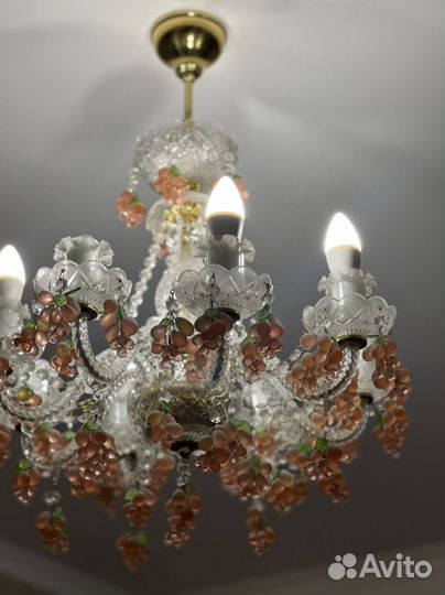Люстра хрустальная чехия bohemia