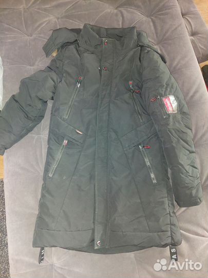 Парка зимняя с мехом