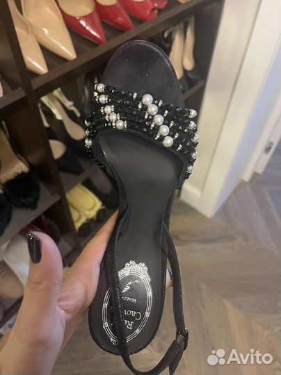 Босоножки Rene caovilla 38 оригинал