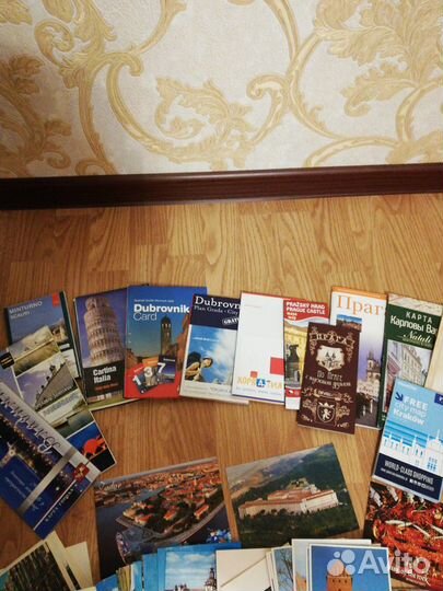 Наборы открыток и карты городов