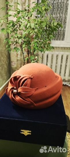 Шляпа фетровая женская