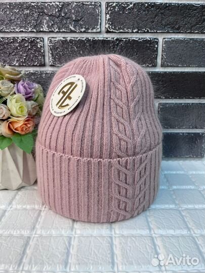 Шапка женская зимняя ангора