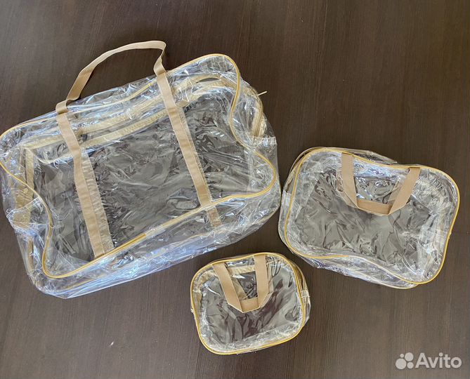 Сумки в роддом 3 шт