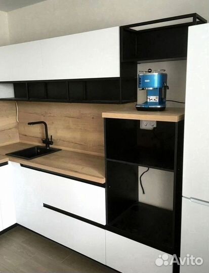 Угловая кухня с мдф фасадами