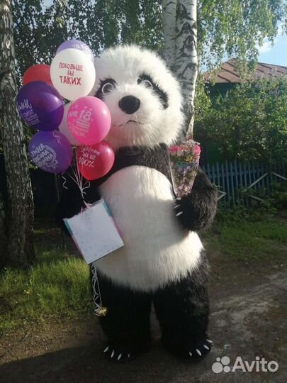 Поздравление от Куклы лол Пандочки, Бурого Мишки