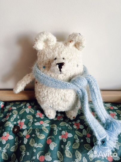 Мишка Тедди ручная работа, вязаный мишка