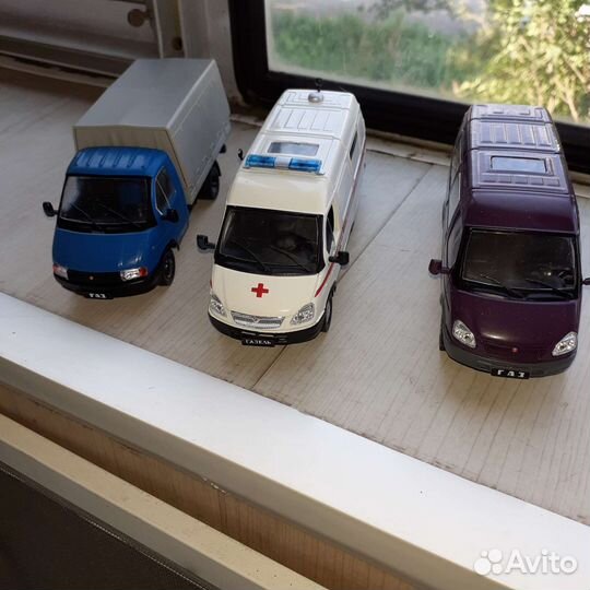 Модель 1:43 автомобилей Газель