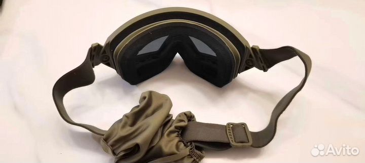 Очки защитные противоосколочные / для любых шлемов