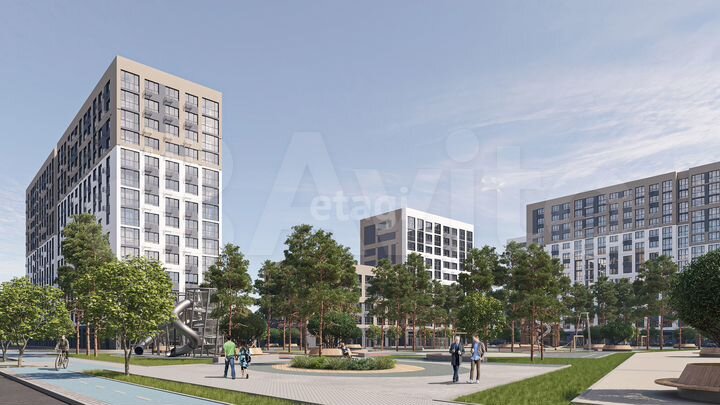 2-к. квартира, 63,4 м², 14/14 эт.