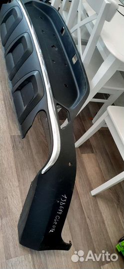 Спойлер заднего бампера Mercedes Benz GLC C253