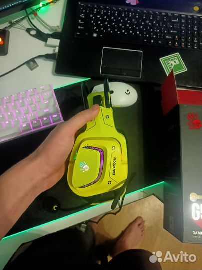 Наушники a4tech g575 punk