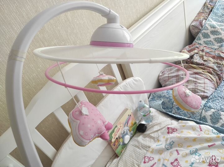 Детский мобиль Chicco Волшебные звёзды розовый