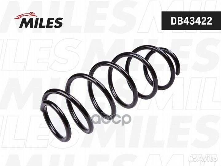 Пружина подвески peugeot 207 1.4 06- пер. DB43422