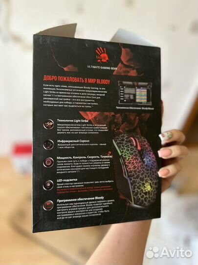 Игровая мышь A4Tech bloody