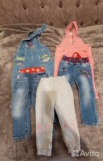 Много вещей 86-92р. для девочки