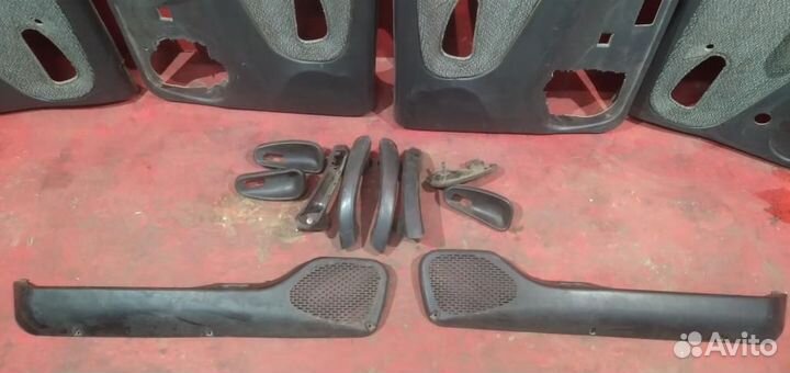 Ваз 2115 обшивки велюр с дефектом карты обивки