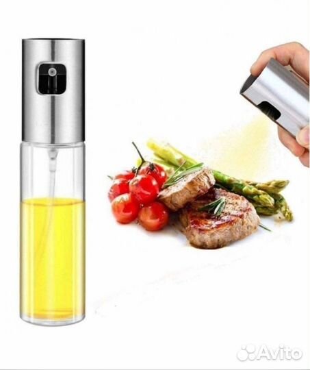 Распылитель для масла 100 мл, цвет серебристый