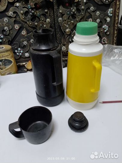 Термос стекло СССР