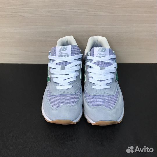 Кроссовки New Balance 574 голубые женские