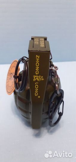 Военная граната-зажигалка с турбо пламенем Большая