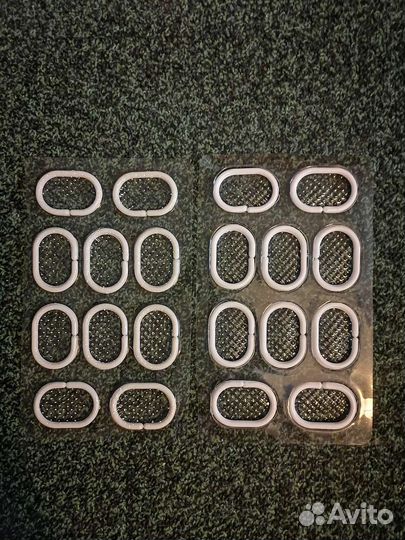 Кольца для шторы в ванную