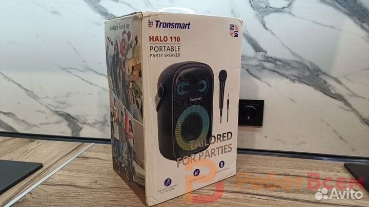 Портативная колонка Tronsmart Halo 110 60W - черны