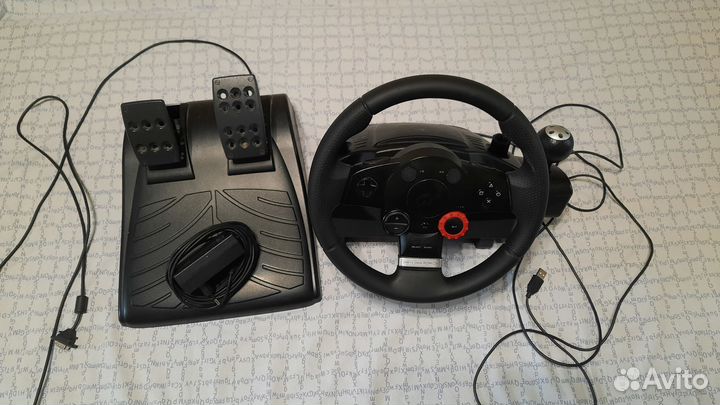 Руль Logitech Driving Force GT полный комплект