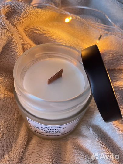 Ароматическая свеча ручной работы