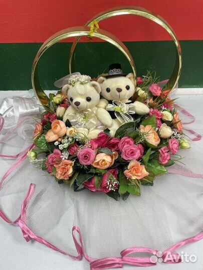 Свадебные украшения на машину продажа