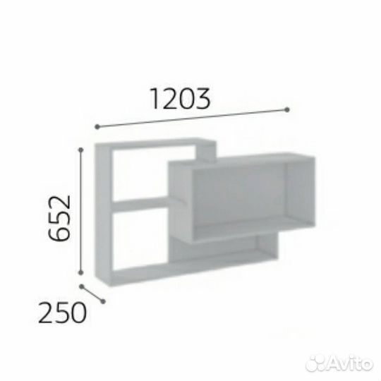 Настенная полка