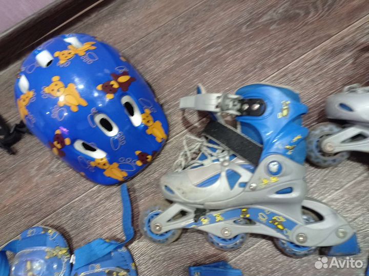 Б/у ролики, в полной комплектации