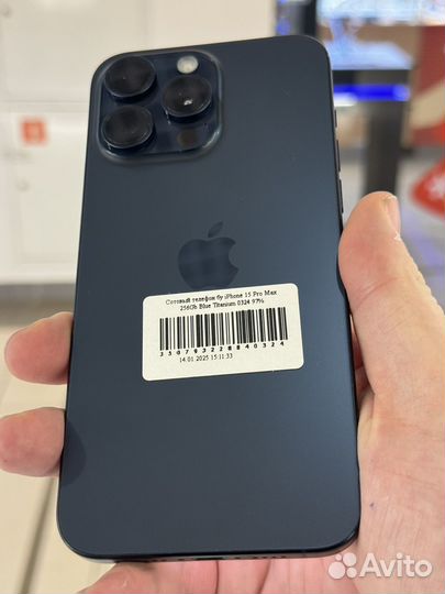 iPhone 15 Pro Max, 256 ГБ