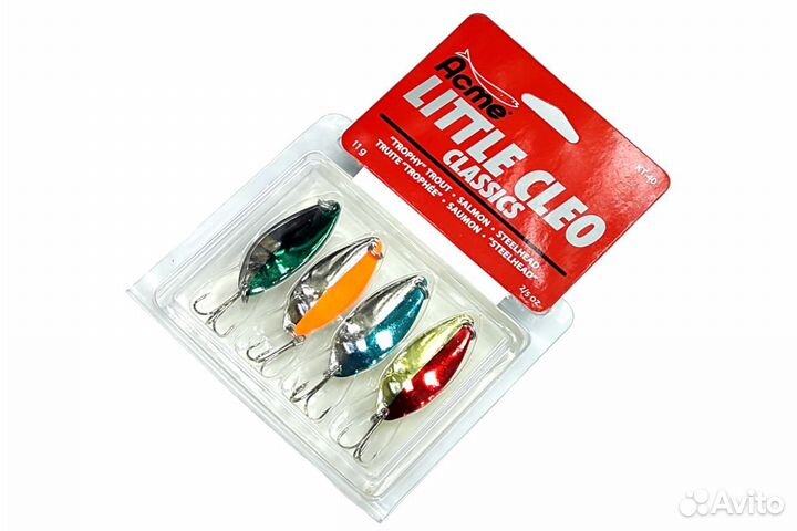 Набор блесен Acme Little Cleo(реплика), 11гр