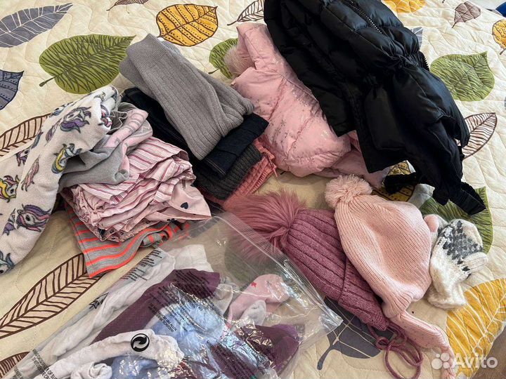 Вещи на девочку пакетом 104