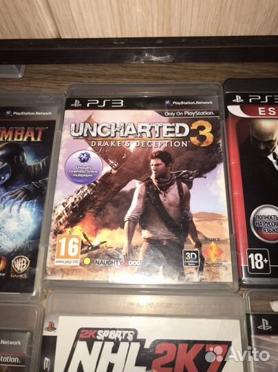 Диски на ps3
