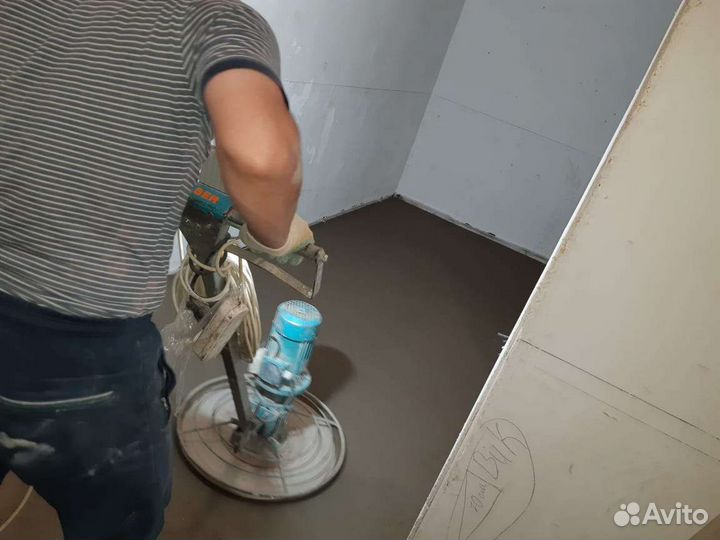 Полусухая стяжка пола