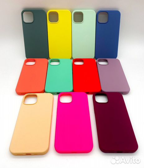 Чехлы Silicone Case (No Logo) iPhone 14 все модели