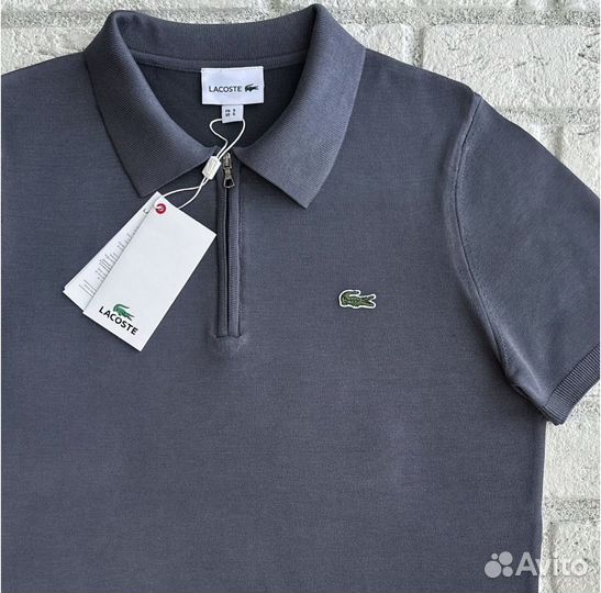 Поло вязаное Lacoste