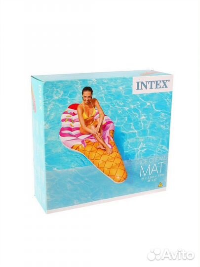 Надувной матрас - мороженка