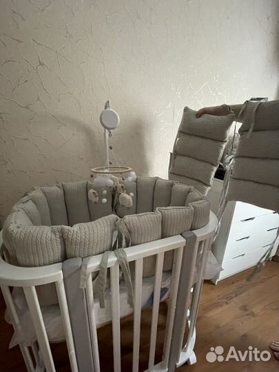 Бортики в детскую кроватку