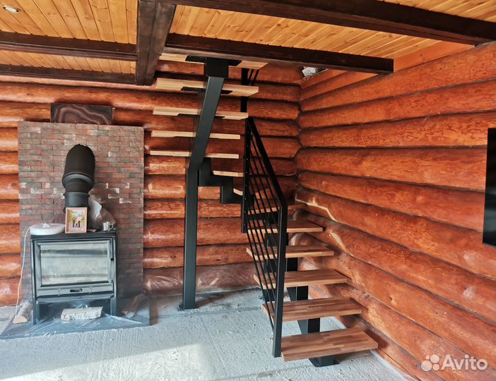 Лестница металлическая для дома и дачи