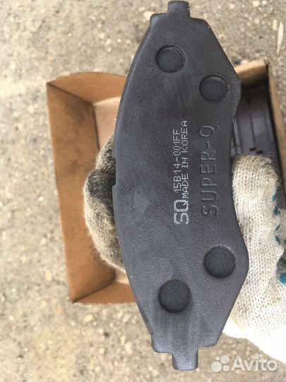 Тормозные колодки nexia