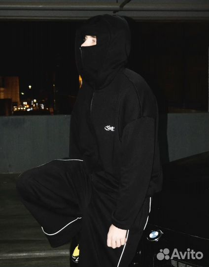 Худи зипка с балаклавой