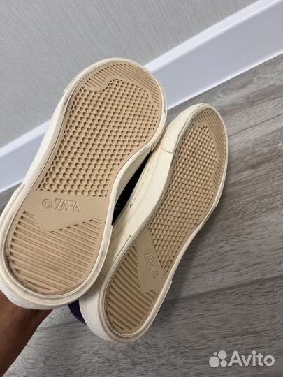 Слипоны новые Zara 35р