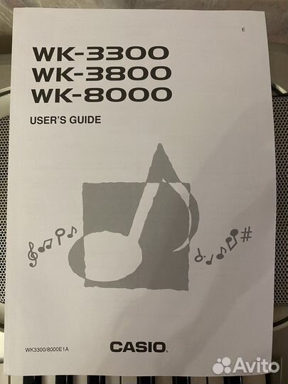 Синтезатор Casio-WK 3800