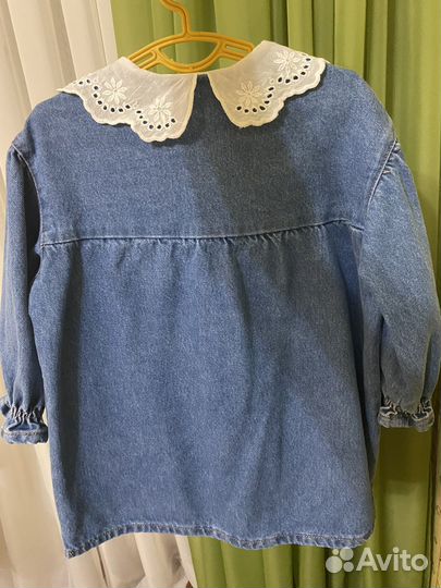 Платье джинсовое